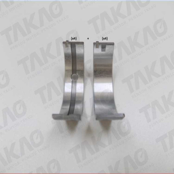 Bronzina de Mancal (JG) - Chery 1.0L 12V SQR371F QQ 3 cilindros Flex