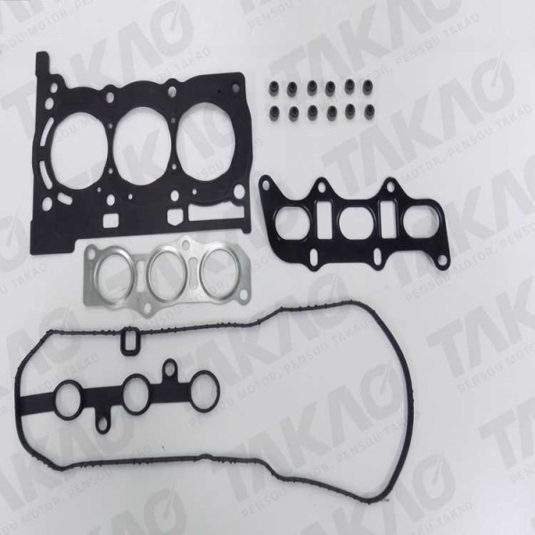 Junta Superior c/ Retentor (JG) - Chery 1.0L 12V SQR371F QQ 3 cilndros Flex