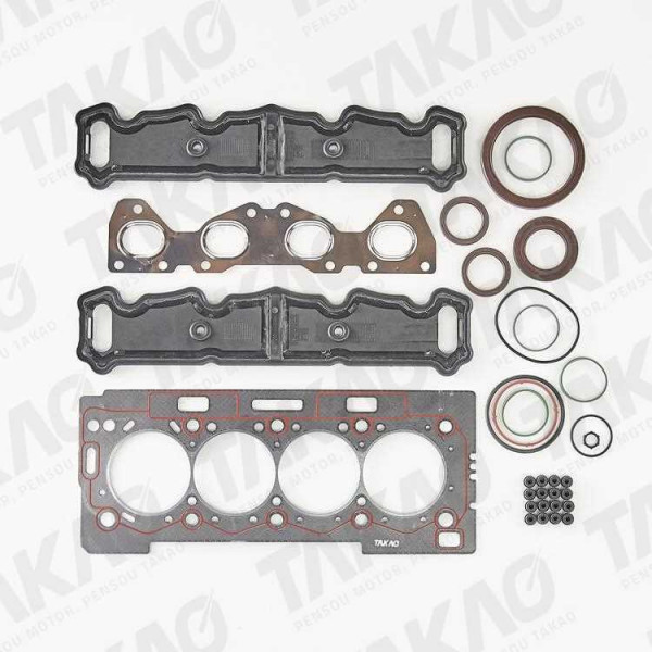 Junta Completa c/ Retentores (JG) - Citroen/Peugeot 1.6L 16V TU5JP4 206,307,C4,Aircross Flex/Gasolina
