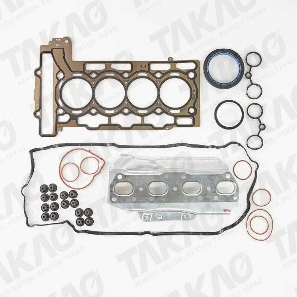 Junta Completa c/ Retentores (JG) - Peugeot/Mini/Citroen 1.6L 16V 3008 308,408, Mini Cooper C4 LOUNGE, C4 Cactus