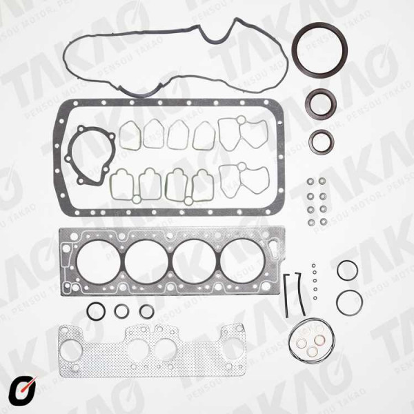 Junta Completa c/ Retentores (JG) - Citroen/Peugeot 1.8L 8V LFX 405, Berlingo, BX Gasolina