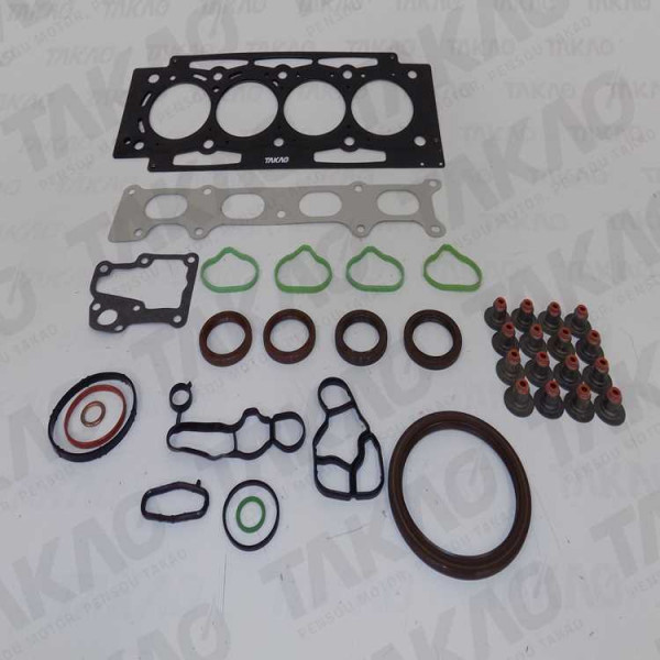 Junta Completa c/ Retentores (JG) - Citroen/Peugeot 2.0L 16V EW10A 307,308,408, C4,C5,Xsara