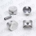 Pistão JG - 1.4L 8V Peugeot, Citroen 206, 207, C3TU3A/TU3JP
