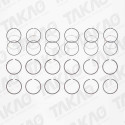 Jogo de Anéis Ford F1000 F250 4.9L 12V L6 95 até 98