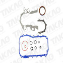 Junta Inferior c/ Retentores (JG) - Dodge 3.3/3.8L 201/EGA/R00 230/L00 Caravan Grand Caravan
