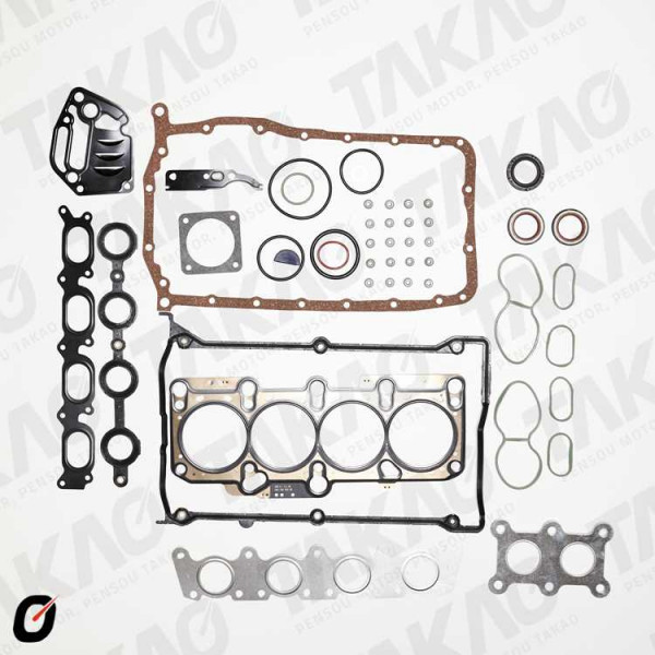 Junta Completa s/ Retentor Traseiro (JG)-1.8L 20V AGN/AGP A3