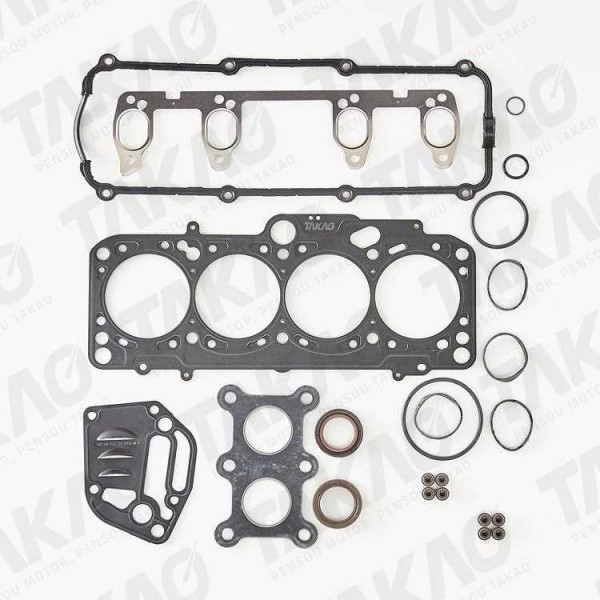 Junta Completa s/ Retentor Traseiro (JG) - Audi/Seat/Volkswagen 1.6L 8V SOHC AKL A3, Cordoba, Golf Ibiza, Vario