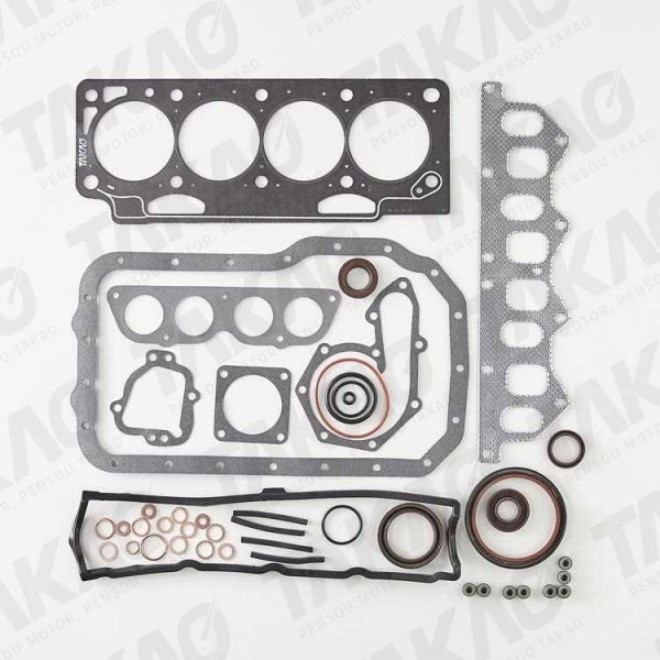 Junta Completa c/ Retentores (JG) - Renault/Volvo 1.8/2.0L F3R/7P/B20F 460, Laguna, Linde Megane, R19, Scenic