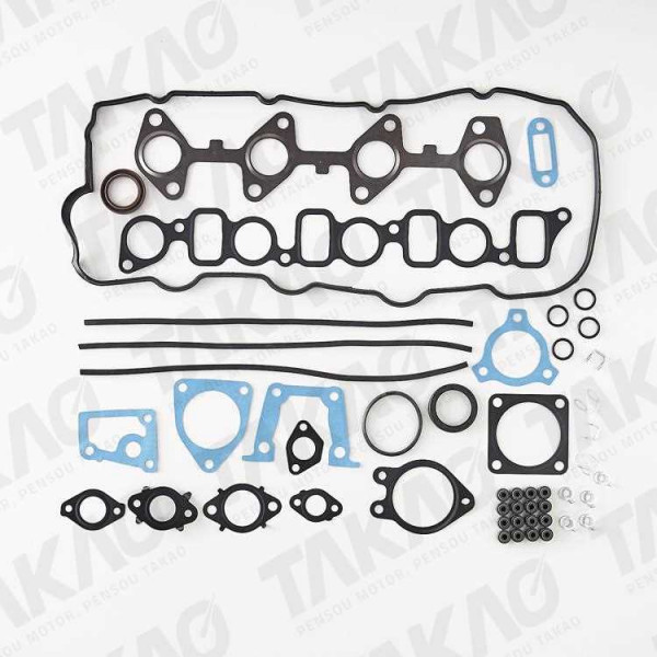 Junta Superior s/ Cabeçote c/ Retentores (JG) - Toyota 2.5L 16V 2KD DOHC Hilux D4-D após 05 Cabine Simples