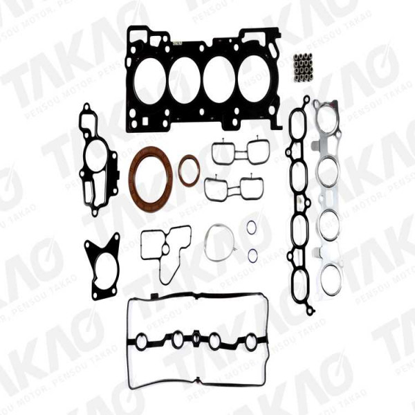 Junta Completa c/ Retentores (JG) - Nissan 1.8/2.0L MR18/20DE Livina,Sentra,Tiida X-Trail