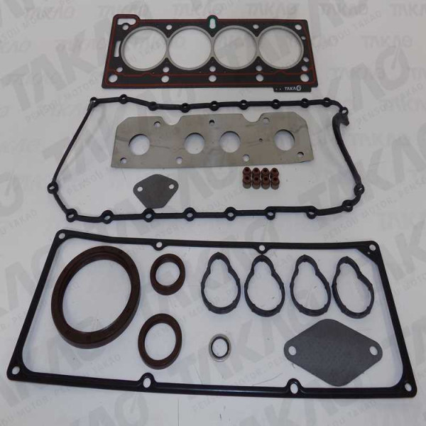Junta Completa c/ Retentores (JG) - Renault 1.6L 8V K7M Clio, Kangoo Gasolina