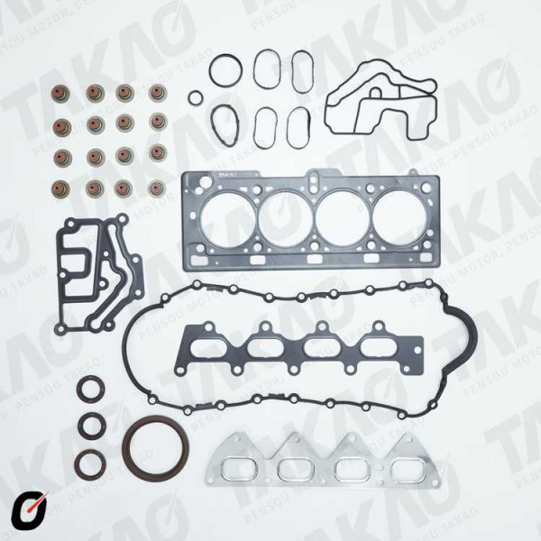Junta Completa c/ Retentores (JG)-1.6L 16V K4M Duster, Logan