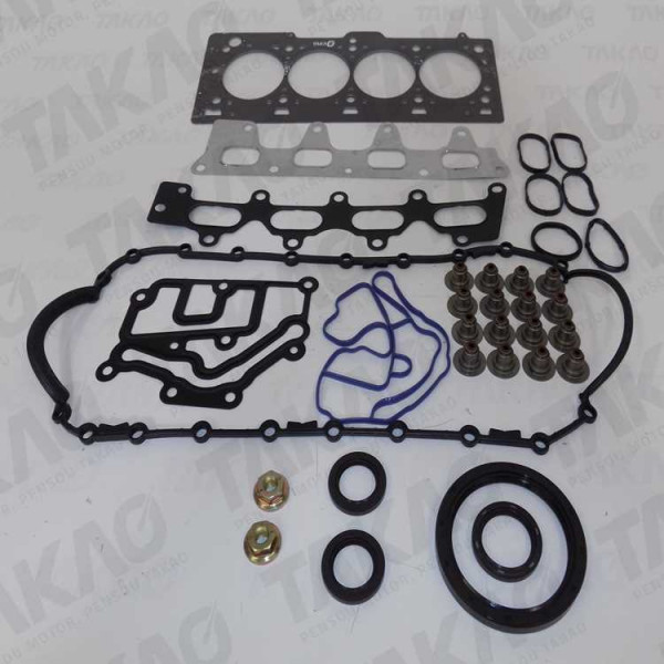 Junta Completa c/ Retentores (JG) - Nissan/Renault 1.6L 16V K4M Clio, Kangoo, Livina Megane, Scenic
