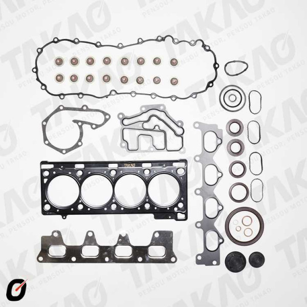 Junta Completa c/ Retentores (JG) - Renault 2.0L 16V F4R Laguna,Megane,Scenic Duster