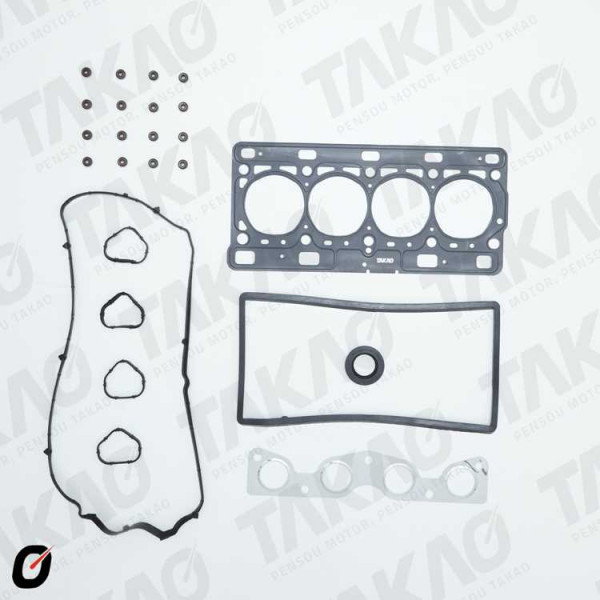 Junta Superior c/ Retentor (JG) - Peugeot/Renault 1.0L 16V D4D  Clio, Logan, March Flex