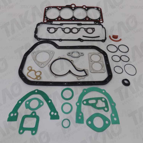 Junta Completa s/ Retentores (JG) - Ford/Volkswagen 1.6/1.8L 8/16V AP/MI Gol,Escort,Parati Santana,Verona