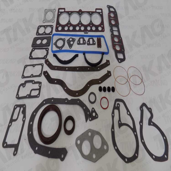 Junta Completa c/ Retentores (JG) - Ford/Volkswagen 1.6L 8V L4 CHT Belina,Corcel,Gol Escort,Parati,Voyage