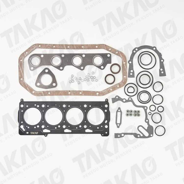 Junta Completa s/ Retentor Traseiro (JG)-1.0L 8V L4 Power Go