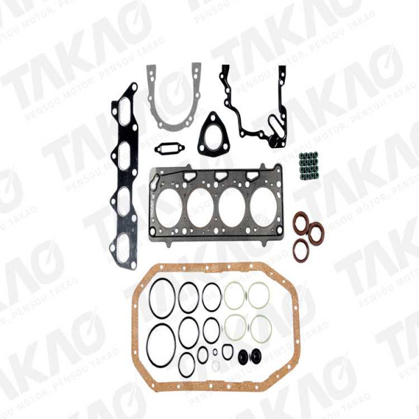 Junta Completa c/ Retentores (JG) - Volkswagen 1.0L 16V L4 Power/MI Gol,Parati após 02 Gasolina