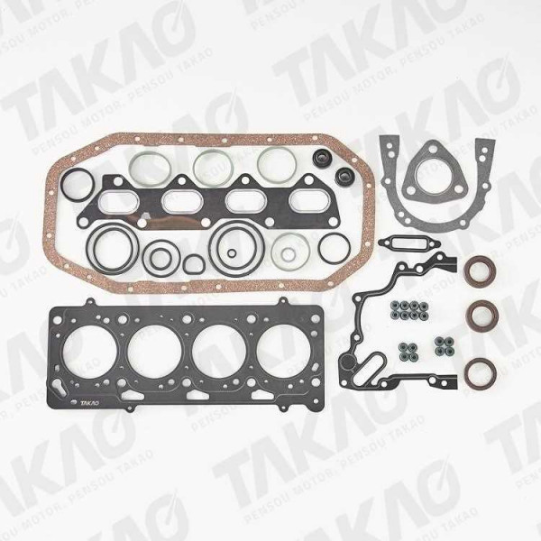 Junta Completa s/ Retentor Traseiro (JG) - Volkswagen 1.0L 16V L4 Power/MI Gol,Parati após 02 Gasolina