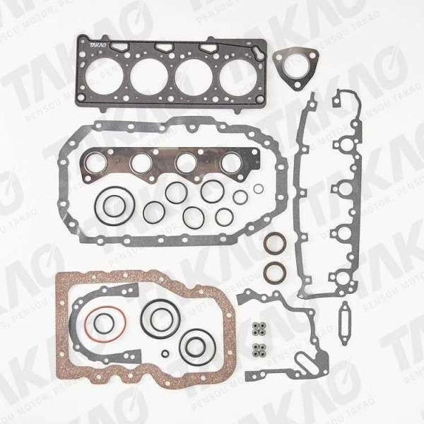 Junta Completa s/ Retentor Traseiro (JG) - Volkswagen 1.0L 8V L4 Power Fox,Parati 07 até 08 Gol, Fox 02 até 07