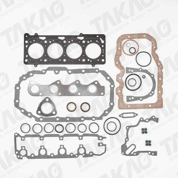 Junta Completa s/ Retentor Traseiro (JG) - Volkswagen 1.0L 8V L4 Power Fox,Parati 07 até 08 Gol, Fox 02 até 07