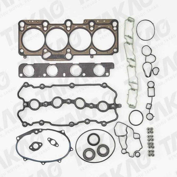 Junta Completa s/ Retentor Traseiro (JG) - Volkswagen 2.0L 16V DOHC BWA Passat ano 05 Gasolina