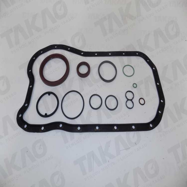 Junta Inferior c/ Retentores (JG) - Volkswagen 2.8L 12V VR6 Passat Variant 94 até 97 Gasolina