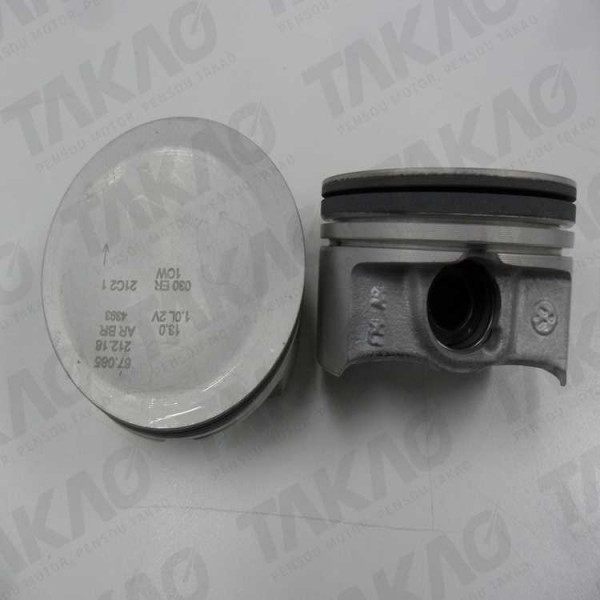 Pistão JG VW 1.0L 8V L4 Power/VHT Fox