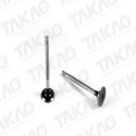 Valvula de Escape (cada) - Volkswagen 1.5/1.6L SOHC Ar Carburado/Injecao  Alcool/Gasolina