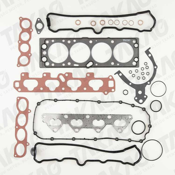 Junta Completa s/ Retentores (JG) - GM/Opel 1.6L 16V L4 DOHC Corsa, Tigra, Wagon Gasolina