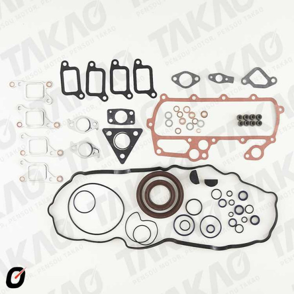Junta Completa s/ Cabecote c/ Retentor (JG) - Mitsubishi 2.8L 8V 4M40 Pajero Full,GLS,HPE Pajero Sport SE