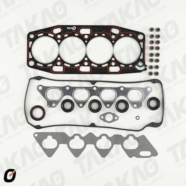 Junta Superior c/ Retentor (JG) - Mitsubishi  1.6/1.8L Colt GLX Expo LRV, Lancer GLX Lancer GTI/Gasolina