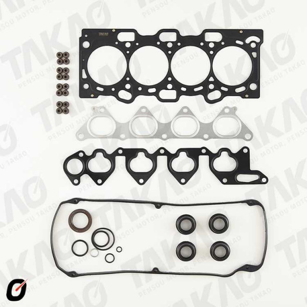 Junta Superior c/ Retentor (JG) - Mitsubishi  1.8/2.0L 16V 4G93/94 Pajero TR4/IO Flex/Gasolina
