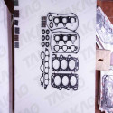Junta Superior c/ Retentor (JG) - Mitsubishi 2.5L 24V 6A13, 6G73 Galant após 93 Gasolina