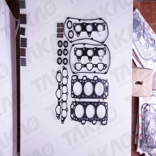 Junta Superior c/ Retentor (JG) - Mitsubishi 2.5L 24V 6A13, 6G73 Galant após 93 Gasolina