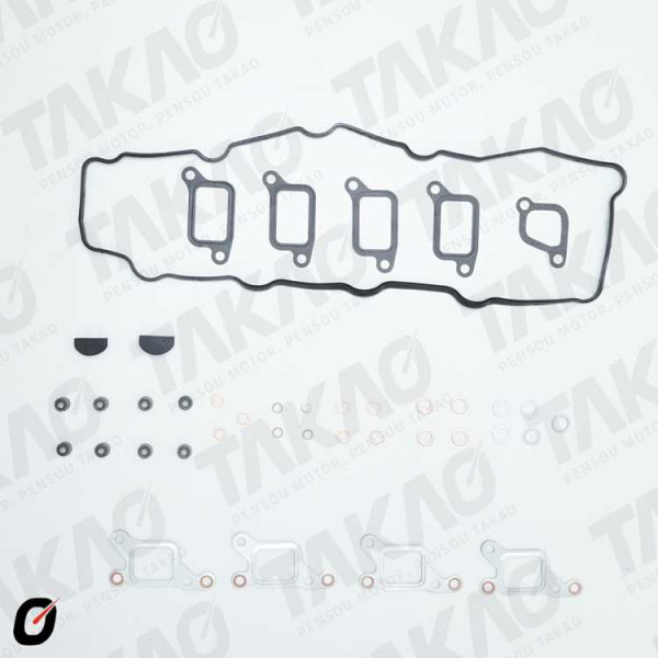Junta Superior s/ Cabeçote c/ Retentores (JG) - Mitsubishi 2.8L 8V 4M40 Pajero GLX, GLS Pajero Full, HPE