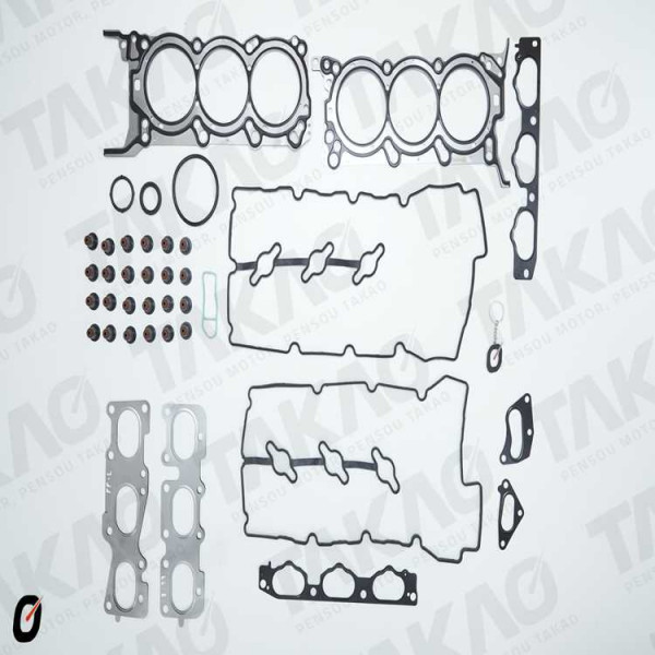 Junta Superior c/ Retentor (JG) - Hyundai 3.8L 24V V6 G6DA Vera Cruz após 06 Gasolina