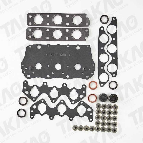 Junta Superior s/ Cabeçote c/ Retentores (JG) - Land Rover/Kia 2.5L 24V V6 KRV6 Carnival após 98 Gasolina
