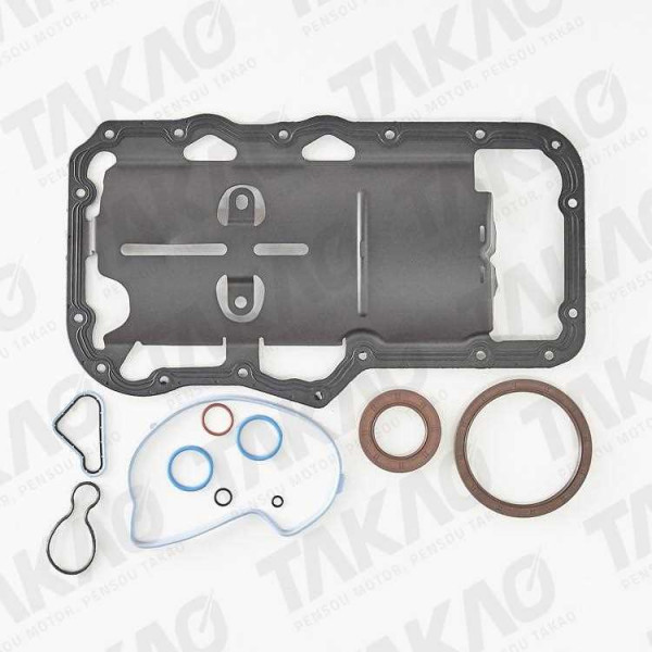 Junta Inferior c/ Retentores (JG) - Jeep 3.7L 12V V6 226  Cherokee após 02 Gasolina
