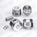 Pistão (JG) - Hyundai 2.9L 16V DOHC J3 Terracan  04 até 06 Diesel