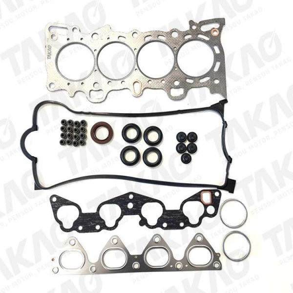 Junta Superior c/ Retentor (JG) - Honda 1.6L 16V SOHC D16Z6 Civic  92 até 97 Gasolina
