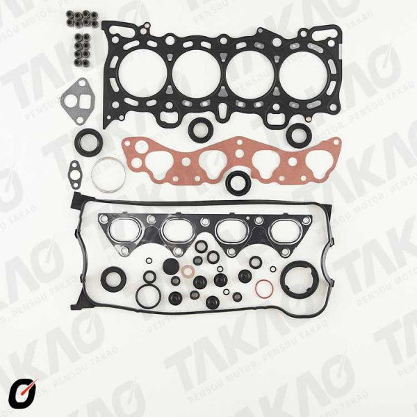 Junta Superior c/ Retentor (JG) - Honda 1.6L 16V D16Y7/Y8 Civic  96 até 00 Gasolina