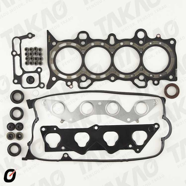 Junta Superior c/ Retentor (JG) - Honda 1.7L 16V D17Z2/Z3 Civic  01 até 06 Gasolina