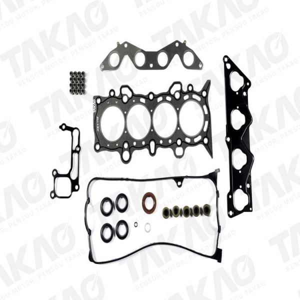 Junta Superior c/ Retentor (JG) - Honda 1.7L 16V D17Z2/Z3 Civic  01 até 06 Gasolina