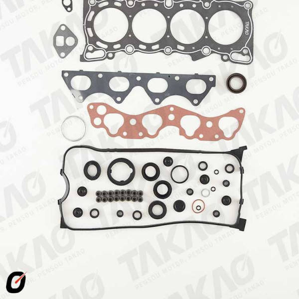 Junta Superior c/ Retentor (JG) - Honda 1.6L 16V D16Y7/Y8 Civic  96 até 00 Gasolina