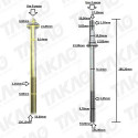 Parafuso de Cabeçote (JG)-/ GM 1.4/1.8L 8V Palio,Onix, Stilo