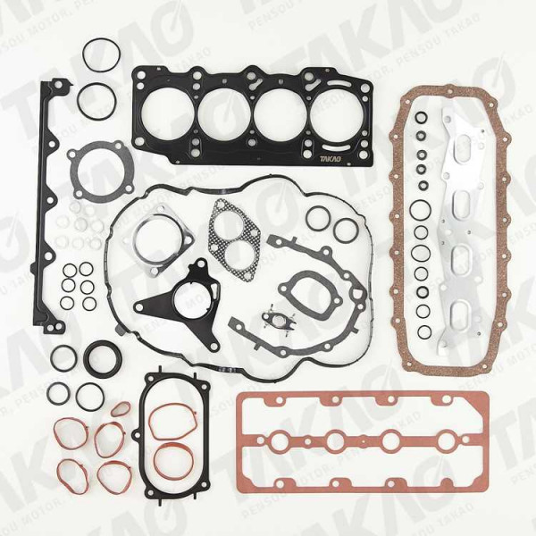 Junta Completa s/ Retentores (JG) - Fiat 1.4L 16V DOHC Punto, Linea, Bravo