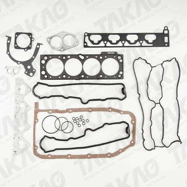 Junta Completa s/ Retentores (JG) - Fiat/GM 1.8L 16V L4 DOHC Meriva, Stilo Gasolina