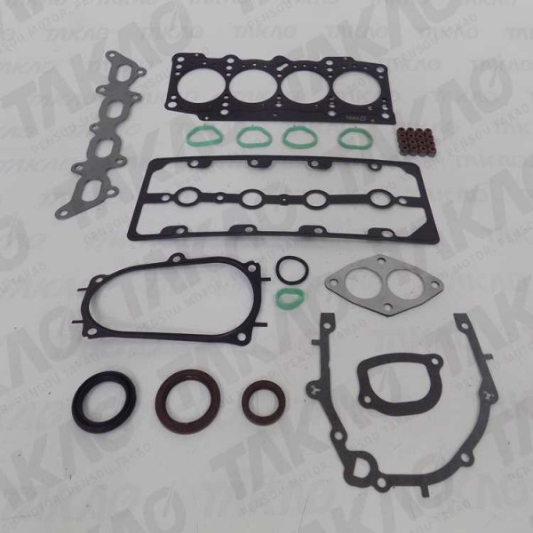 Junta Completa s/ Retentor Traseiro (JG) - Fiat  1.0/1.3L 16V Fire Doblo, Palio, Siena Weekend após 01